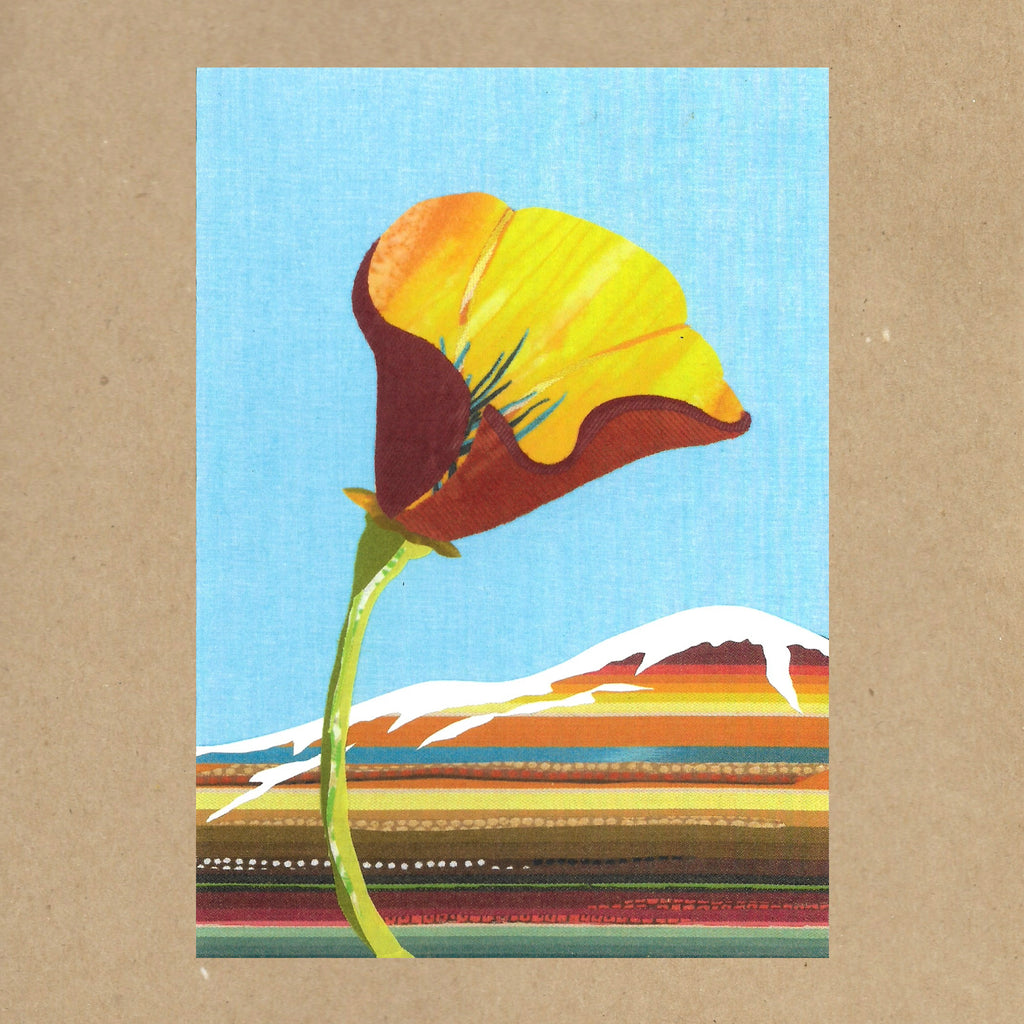 California Poppy No. 14 Blank Greeting Card