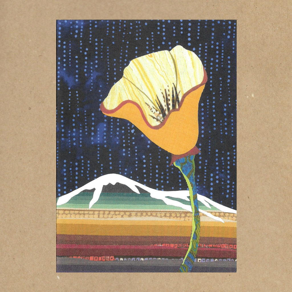 California Poppy No. 15 Blank Greeting Card