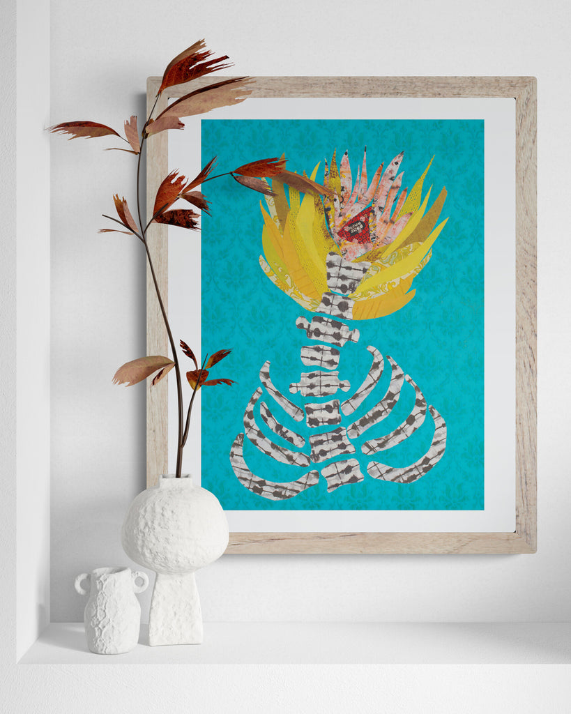 "Desert Bloom 1" Art Print