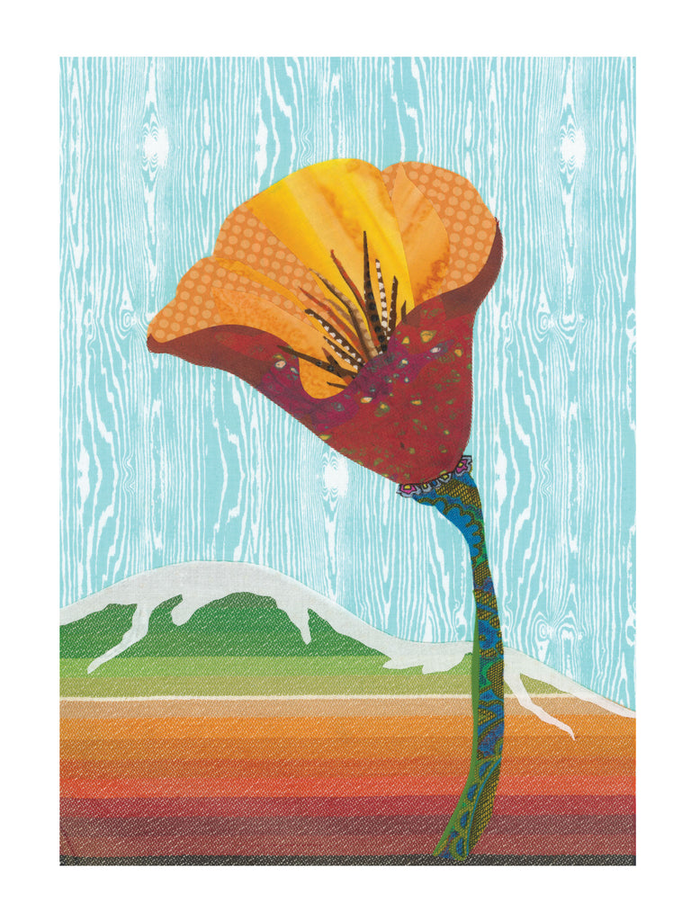 "California Poppy No. 11" Art Print