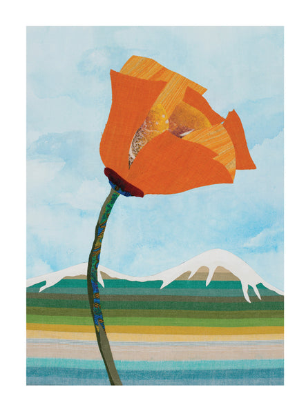 "California Poppy No. 16" Art Print
