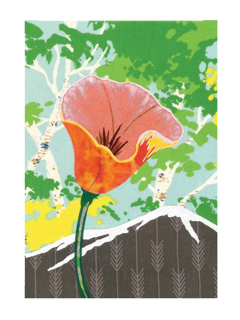 "California Poppy No. 2" Art Print