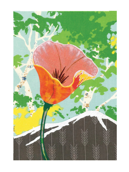 "California Poppy No. 2" Art Print