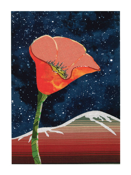 "California Poppy No. 5" Art Print