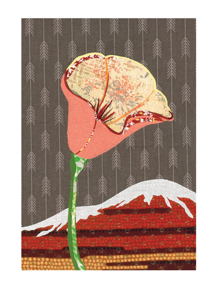 "California Poppy No. 6" Art Print