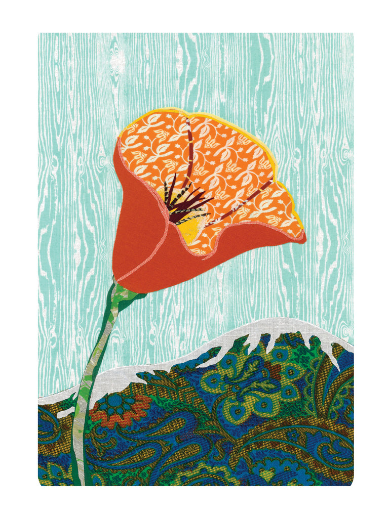 "California Poppy No. 7" Art Print
