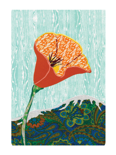 "California Poppy No. 7" Art Print