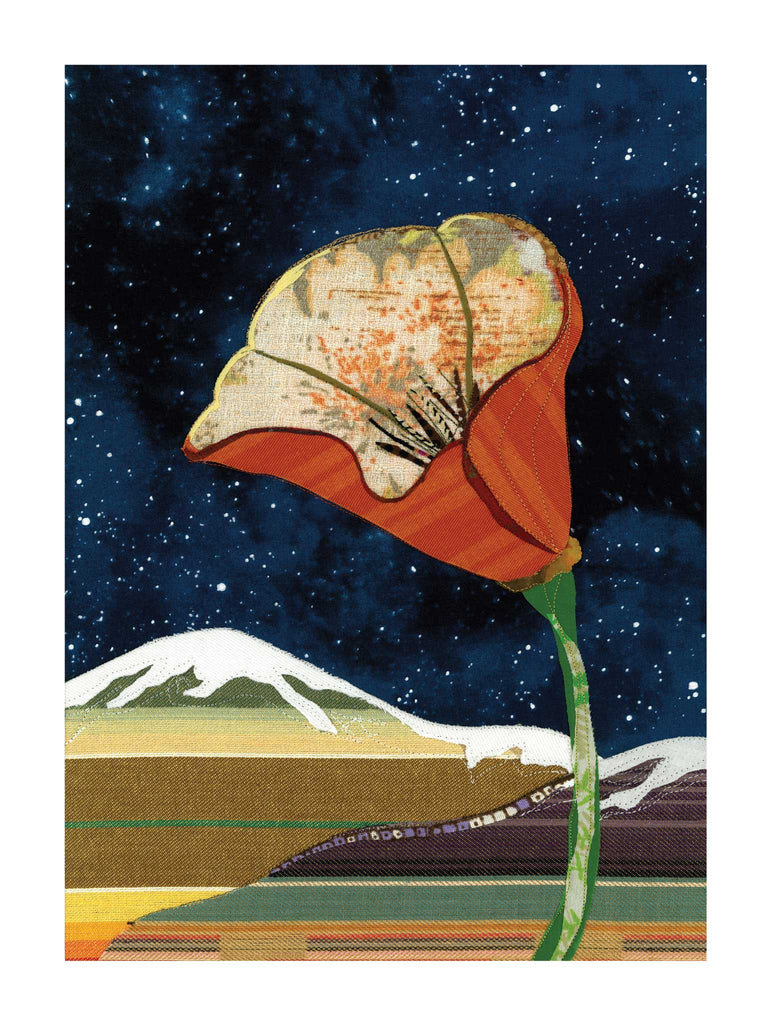 "California Poppy No. 8" Art Print