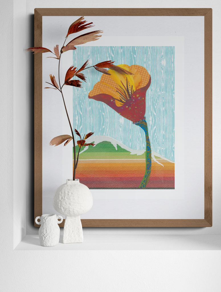 "California Poppy No. 11" Art Print