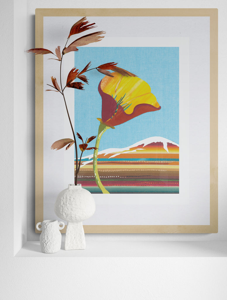 "California Poppy No. 14" Art Print