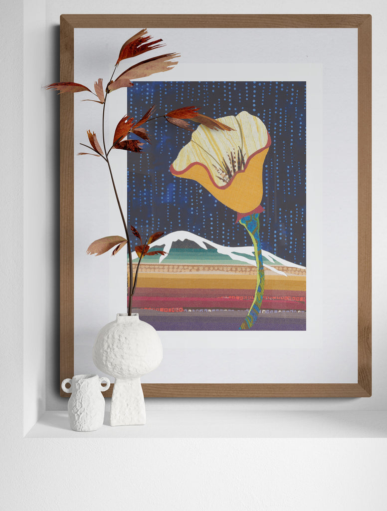 "California Poppy No. 15" Art Print