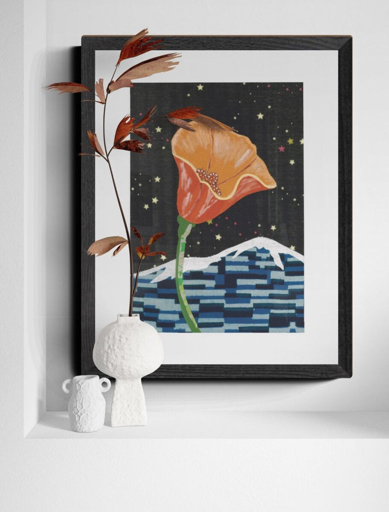 "California Poppy No. 1" Art Print
