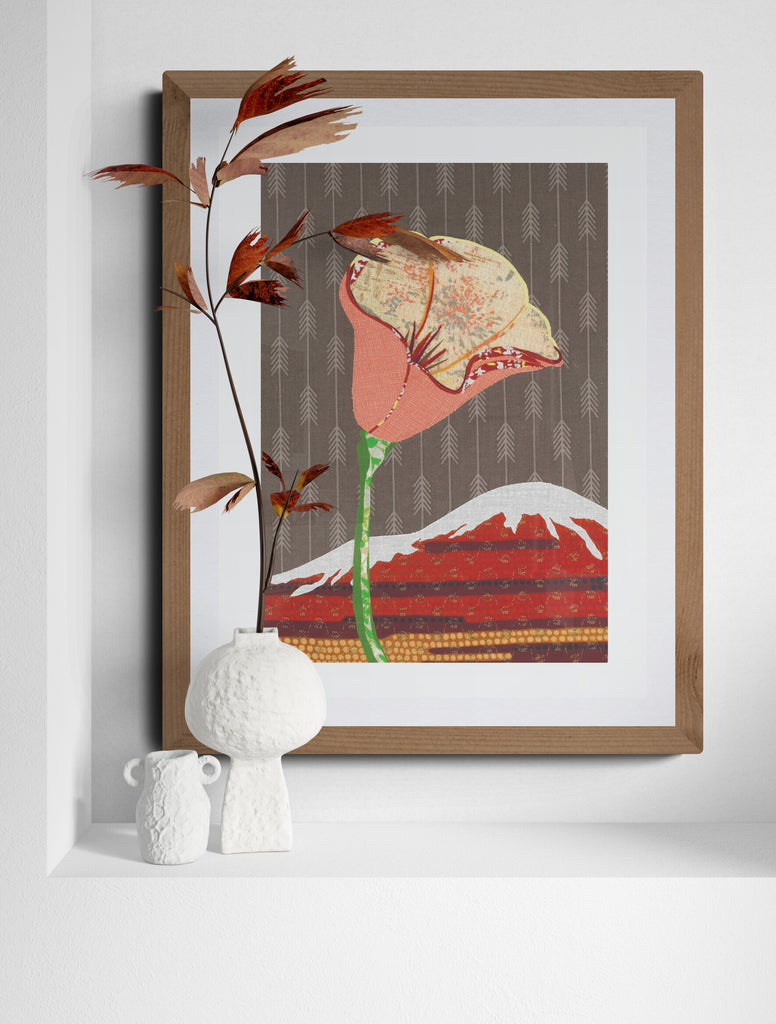 "California Poppy No. 6" Art Print