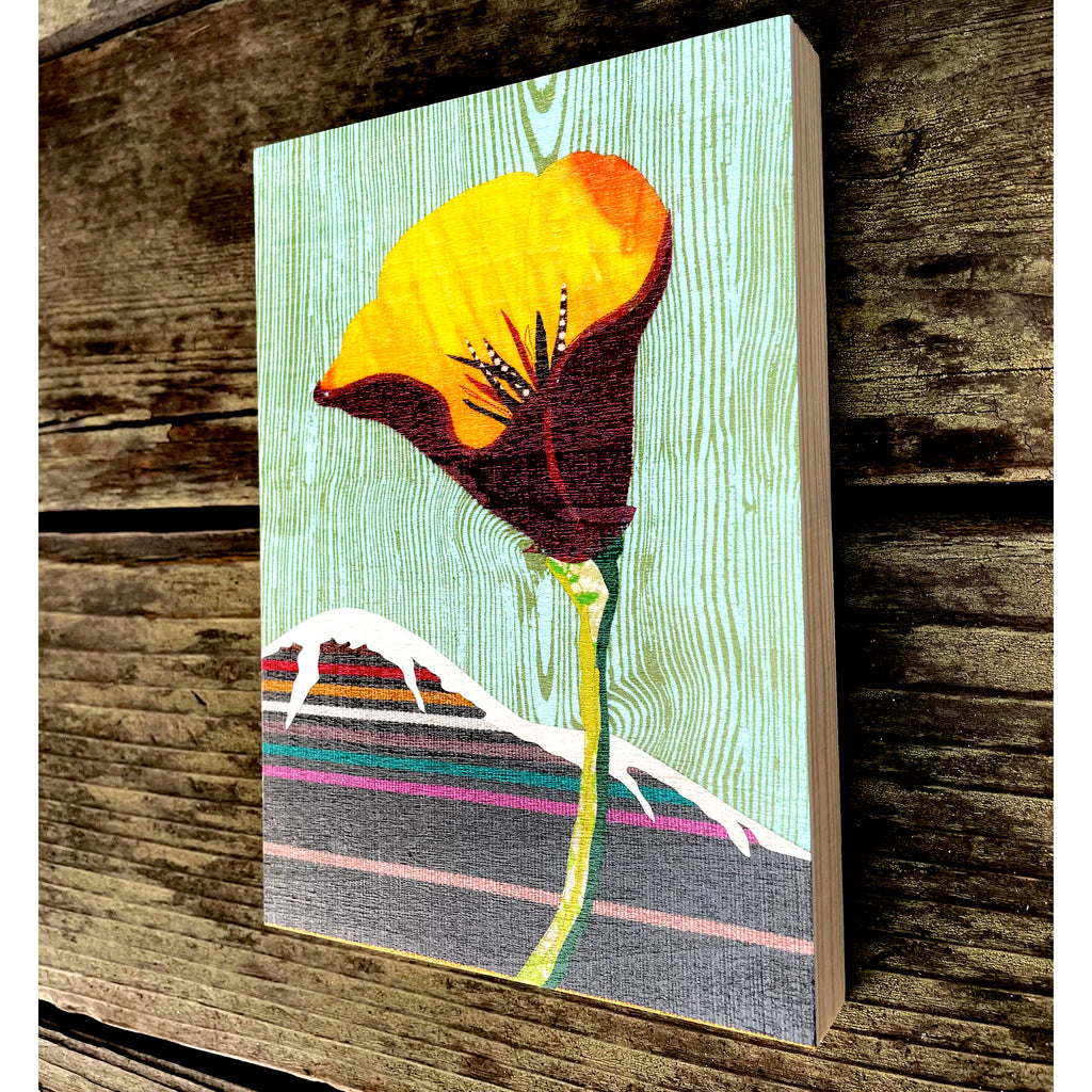 Scenic Route No. 10 - Art Print on Wood Panel