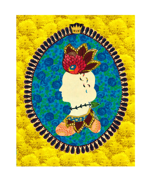 "Frida Kahlo #4" Art Print